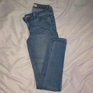 Blue Levis skinny jeans